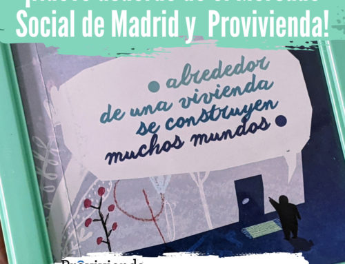 En tiempos de necesario apoyo mutuo, Provivienda y el Mercado Social de Madrid refuerzan su colaboración