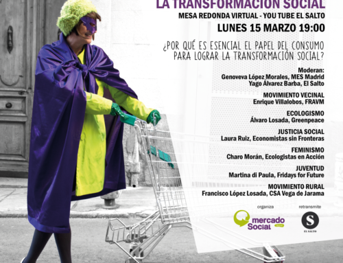 15 de marzo, evento «El poder del consumo en la transformación»