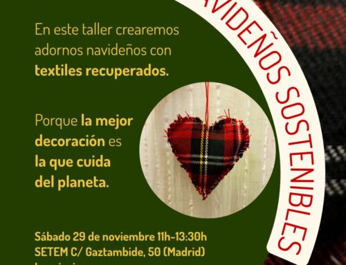 Taller de adornos navideños sostenibles