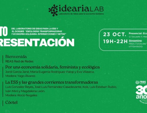 🚀 23 de octubre: lanzamiento de Idearia LAB, el laboratorio de ideas para la economía solidaria (REAS)