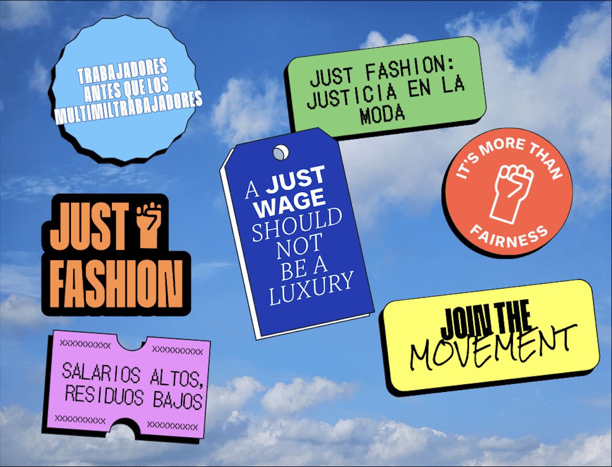 Manifiesto Just Fashion de SETEM sobre transición justa en la industria de la moda