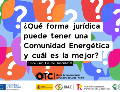Formación Gratuita: Formas jurídicas para comunidades energéticas – ¿Cuál es mejor?