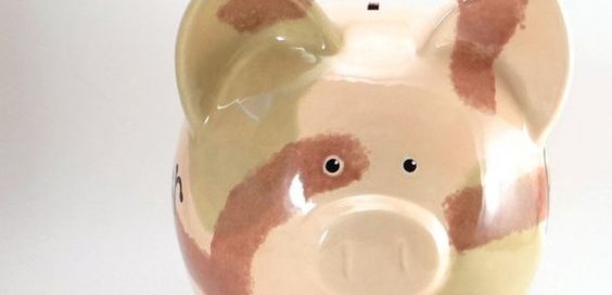 banca armada cerdito hucha