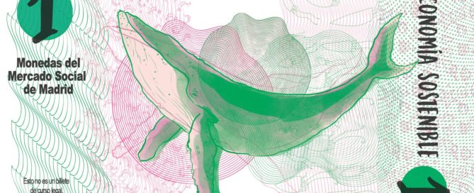 Billete de 1 Boniato del Mercado Social de Madrid