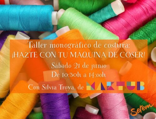 Taller de costura: ¡hazte con tu máquina de coser!